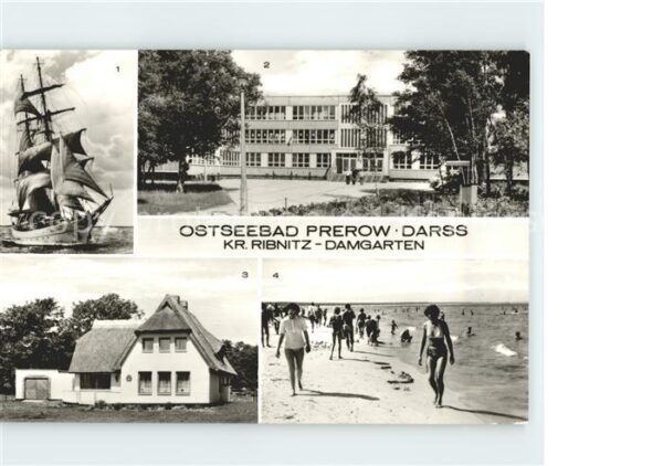 Prerow Ostseebad Segelschulschiff Wlhelm Pieck Polytechn