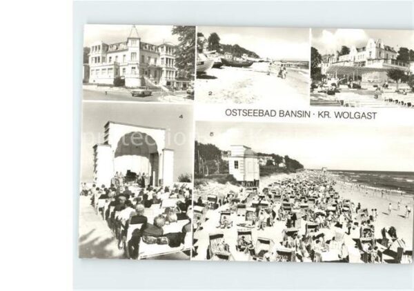 Bansin Ostseebad FDGB Erholungsheim Julian Marchlewski F