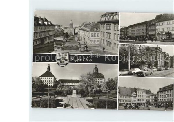 Gotha Thueringen Hauptmarkt Schloss Friedenstein Neumark