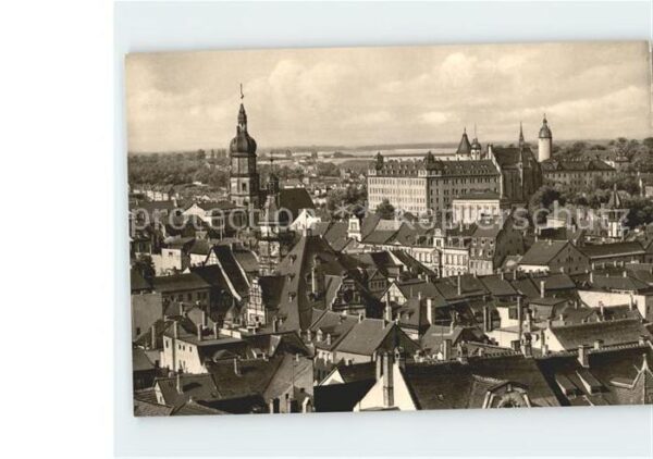 Altenburg Thueringen Blick vom Nikoleiturm