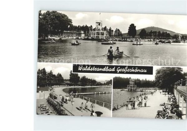 Grossschoenau Sachsen Waldstrandbad