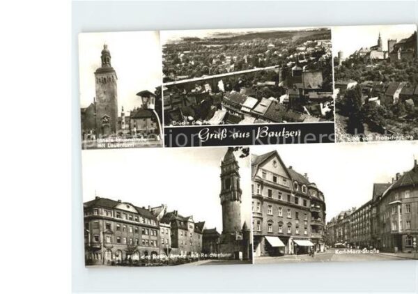 Bautzen Innere Lauenstrasse Lauenturm Karl Marx