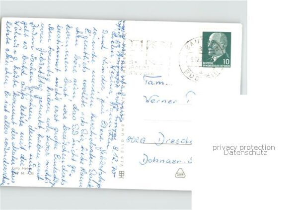 Bautzen Innere Lauenstrasse Lauenturm Karl Marx – Bild 2