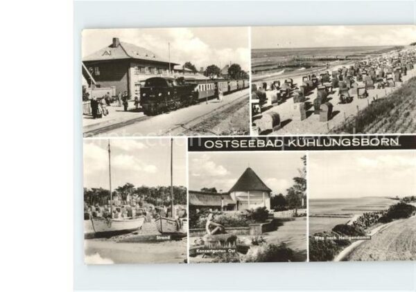 Kuehlungsborn Ostseebad Molly Strand Konzertgarten