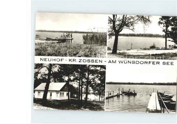 Zossen Brandenburg Neuhof Am Wünsdorfer See Bungalow Braun