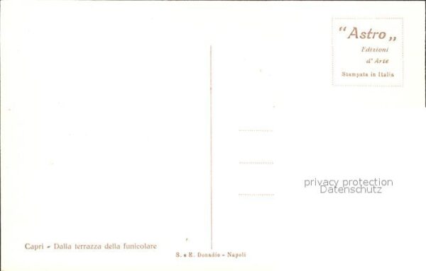 Capri Dalla terrazza della funicolare – Bild 2