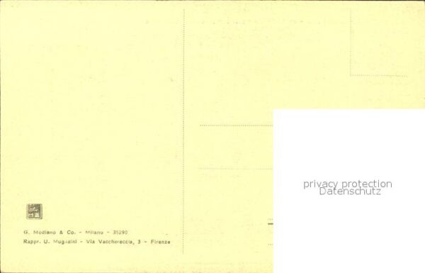 Firenze Florenz R Palazzo Pitti Parte posteriore con ve – Bild 2