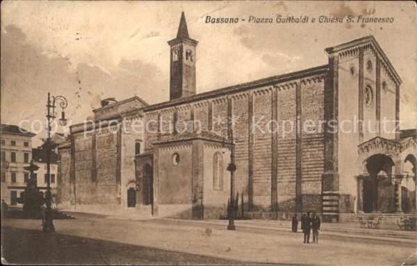 Bassano del Grappa Piazza Garibaldi Chiesa S Francesco
