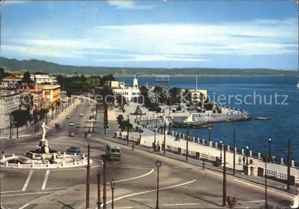 Messina Promenade Meeresufer