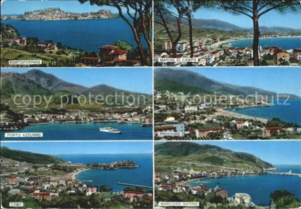 Marina di Campo Portoferraio Porto Azzurro Cavo Marcian