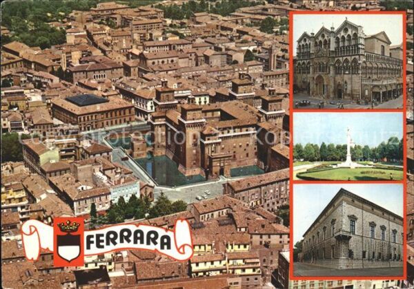 Ferrara Cittadrale Piazzo Ariostea Palazzo dei