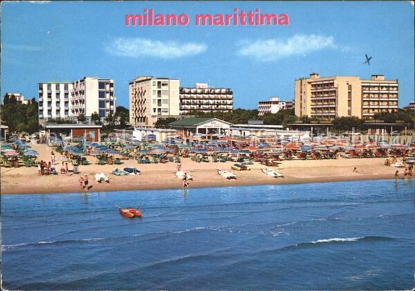 Milano Marittima Strandleben