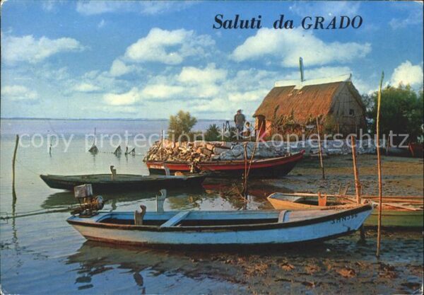 Grado Gorizia Fischerhütten Lagune