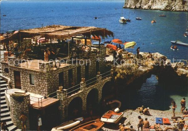 Capri Marina Piccola Rocher des Sirene