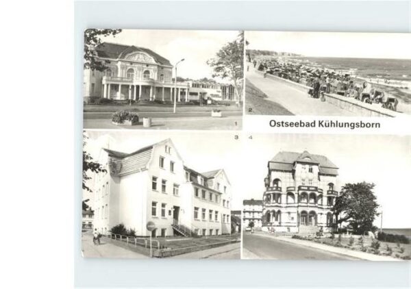 Kuehlungsborn Ostseebad Meerwasserschwimmhalle Strand Erholungs
