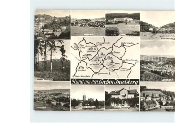 Inselsberg Schmalkalden Ruhla Schmerbach Tabarz Friedrichroda