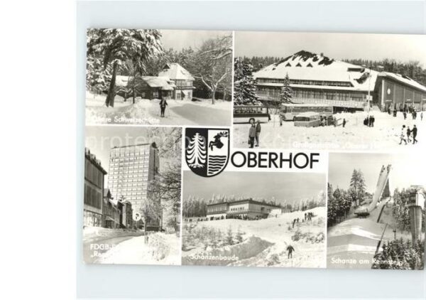 Oberhof Thueringen Schanze Rennsteig Schanzenbaude Schweiz