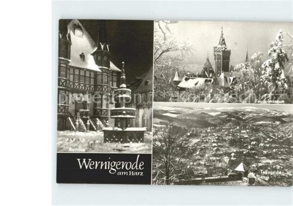 Wernigerode Harz Rathaus Feudalmuseum
