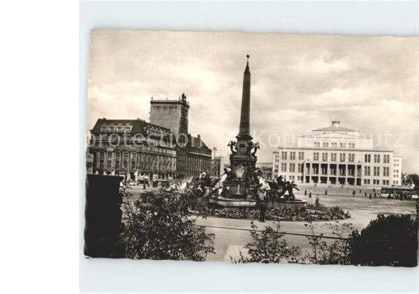 Leipzig Opernhaus Karl Marx Platz