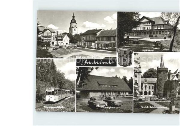 Friedrichroda Kirche Park Hotel Schloss Reinhardsbrun