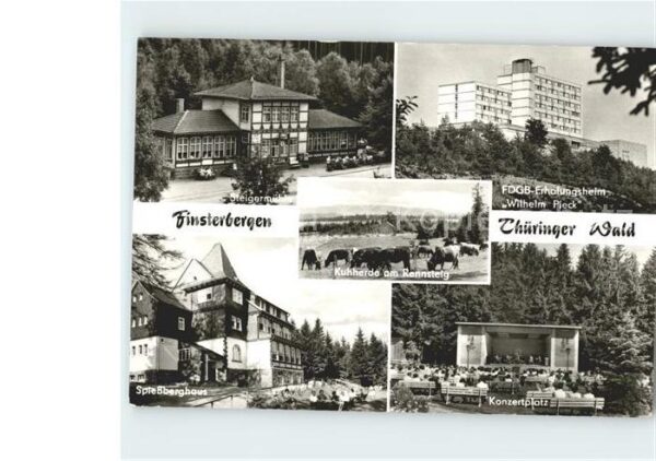 Finsterbergen Steigermühle FDGB Erholungsheim Wilhelm