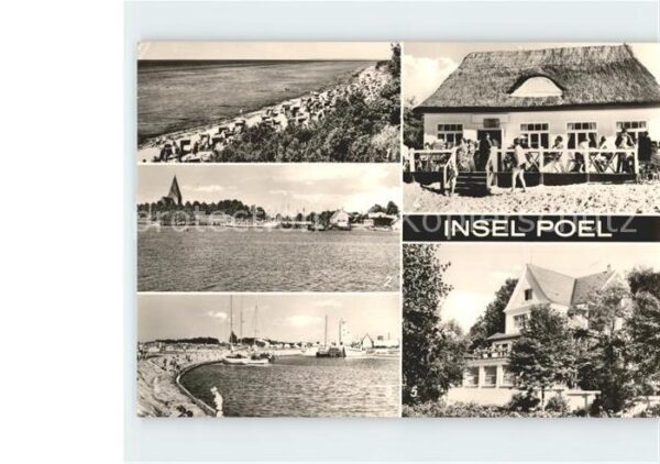 Insel Poel Schwarzer Busch Hafen Timmensdorf
