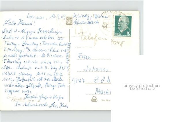 Weimar Thueringen Schillerhaus Goethehaus – Bild 2