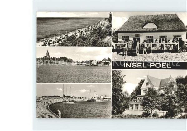 Insel Poel Schwarzer Busch Hafen Timmendorf Kirchd