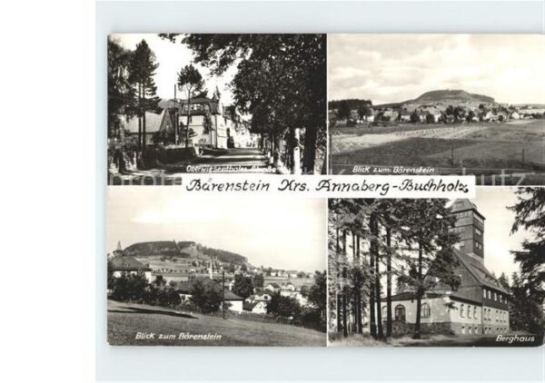 Baerenstein Annaberg-Buchholz Berghaus Oberwiesenthaler Strasse