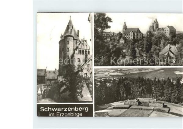 Schwarzenberg Erzgebirge Burg