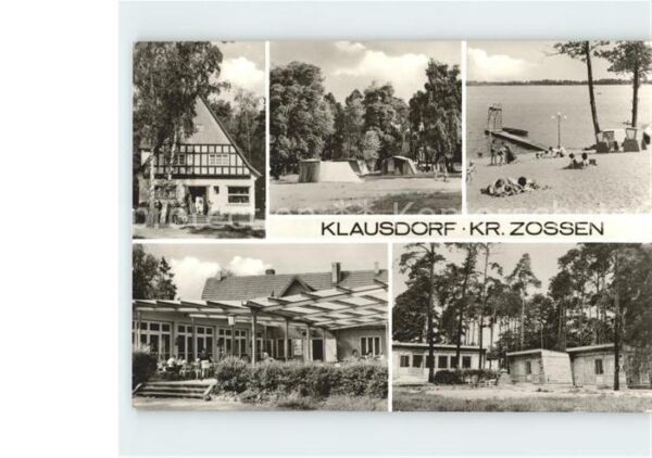 Klausdorf Mellensee Zossen Strand Gaststätte Cafe