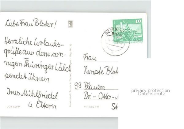 Georgenthal Hotel Deutscher Hof FDGB Erholungsheim – Bild 2