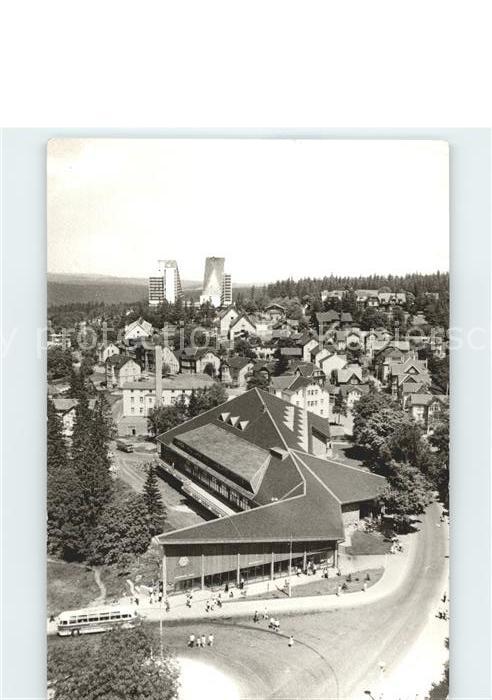Oberhof Thueringen Teilansicht vom FDGB Erholungsheim Renn