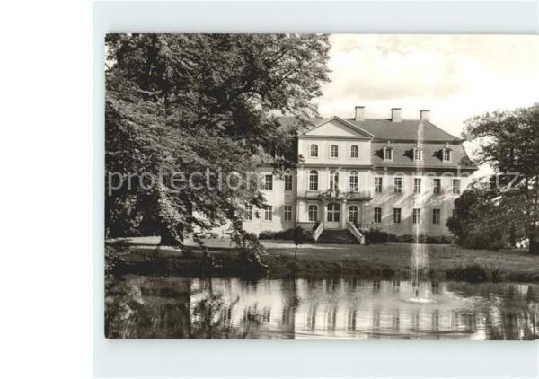 Rammenau Barockschloss Gartenseite
