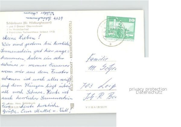 Schoenbrunn Schleusegrund Oberneubrunn Heidelbachtal Fränkisches – Bild 2