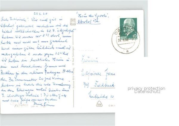 Oberhof Thueringen Ernst Thälmann Haus Schanze Rennsteig K – Bild 2
