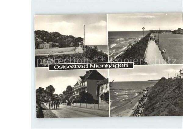 Nienhagen Ostseebad Promenade Strand