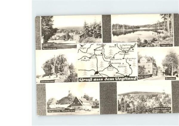 Gruenbach Vogtland Jätersgrün Tannenbergsthal Morgenröthe