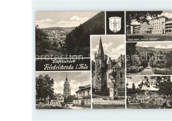 Friedrichroda Heim Walter Ulbricht Schwimmbad Reinhar