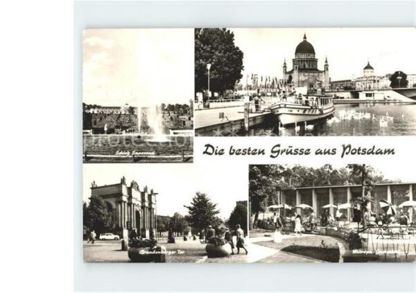 Potsdam Schloss Sanssouci Brandenburger Tor