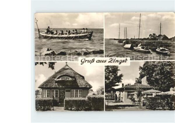 Zingst Ostseebad Boote Gaststätte Boot