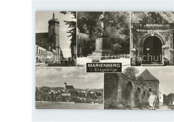 Marienberg Erzgebirge Kirche Burg Denkmal