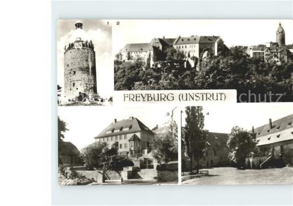 Freyburg Unstrut Neuenburg Bergfried Dicker Wilhelm Juge