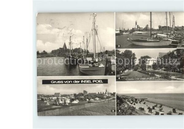 Insel Poel Kirchdorf Hafen Timmendorf Zeltplatz Se
