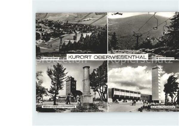 Oberwiesenthal Erzgebirge Kilnovec Fichtelberg Wetterwarte