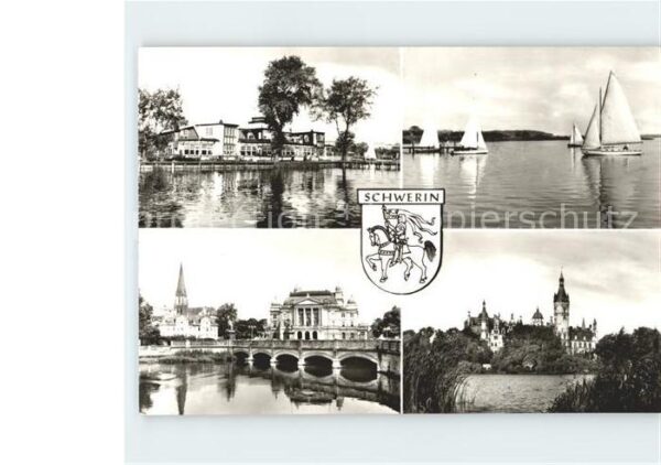 Schwerin Mecklenburg HO Gaststätte Seglerheim Schweriner See