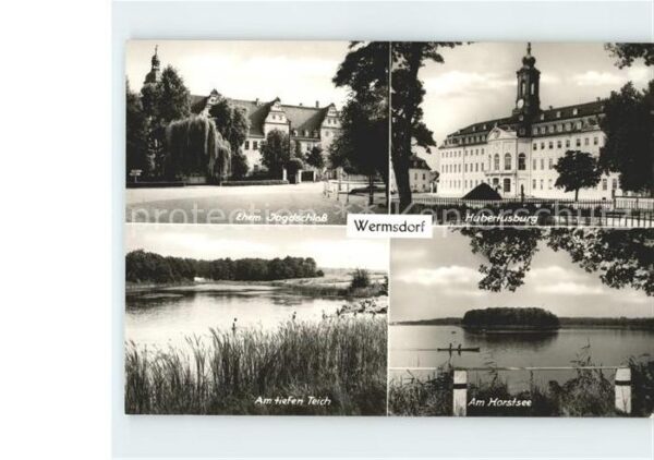 Wermsdorf Ehem Jagdschloss Hubertusburg Horstsee