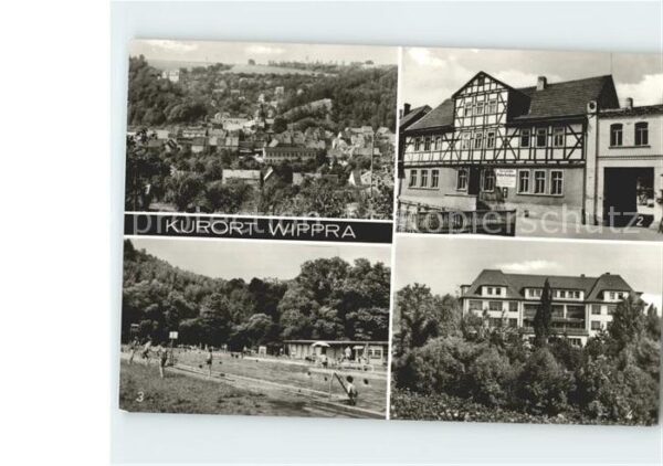 Wippra Gaststätte Schiefernhaus Wippertalbad K