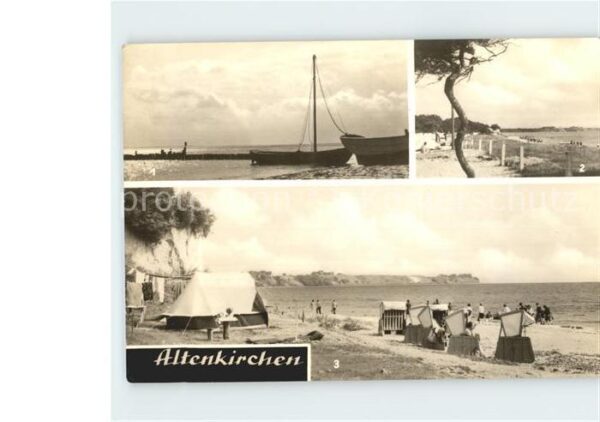 Altenkirchen Ruegen Boote Strand