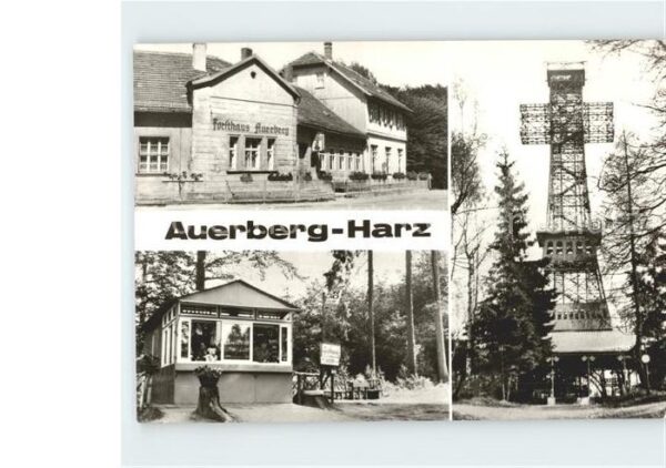 Auerberg Harz Stolberg Gaststätte Kiosk Josephskreuz